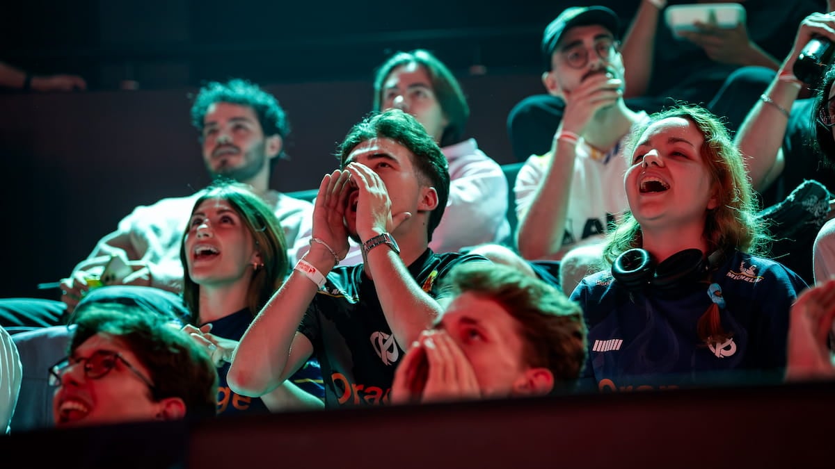 Picture showing fans during the 2025 LEC EMEA 2025 Summer Split Week 1 Day 1 at the Riot Games Arena on August 2 2025 in Berlin, Germany